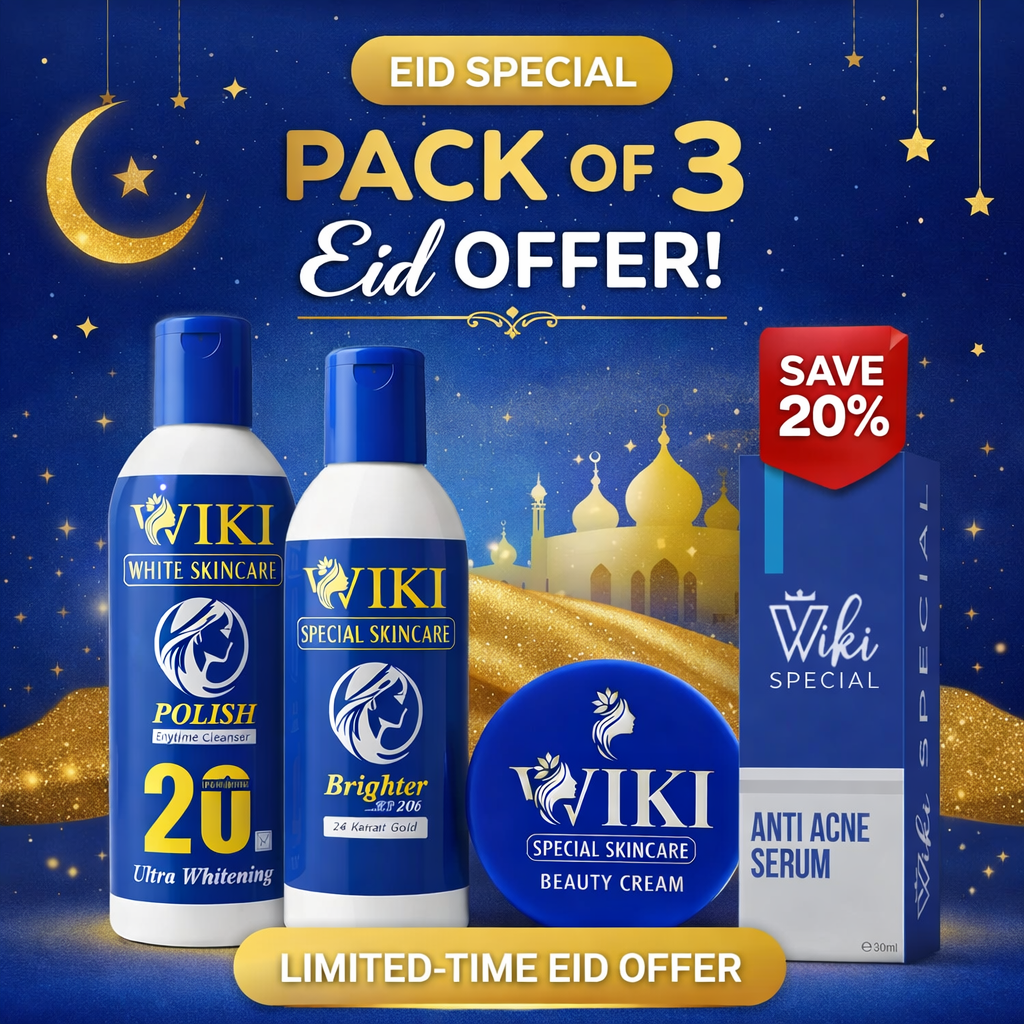 WIKI SPECIAL ( SERUM + CREAM + SKIN POLISH )